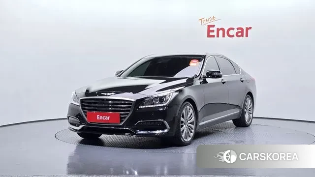 Genesis G80 2018 Черный из Кореи