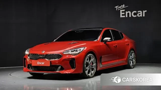 Kia Stinger 2018 Красный из Кореи