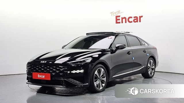 Kia K8 Hybrid 2021 Черный из Кореи