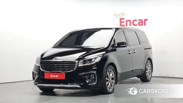 Kia The New Carnival 2019 Черный из Кореи