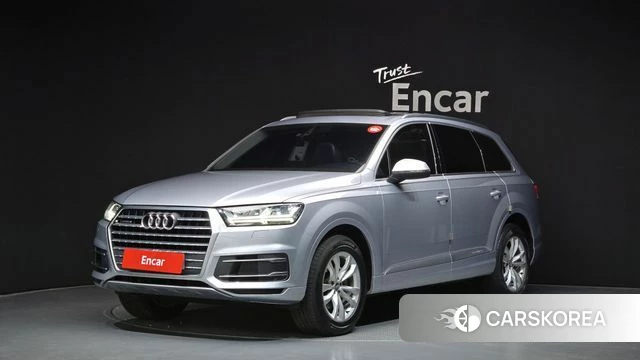 Audi Q7 (4M) 2019 Серебряный из Кореи