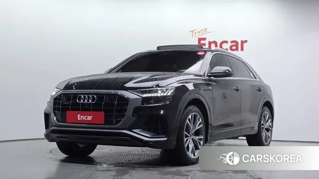 Audi Q8 (4M) 2021 Черный из Кореи