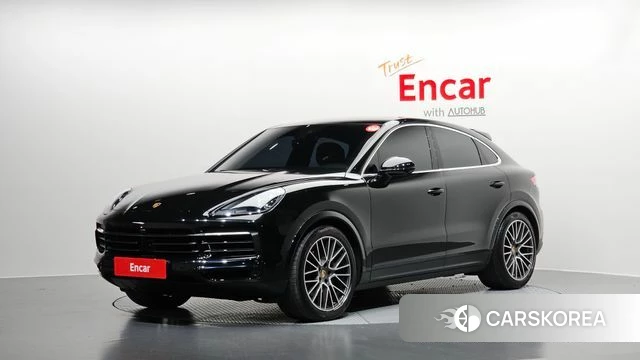 Porsche Cayenne (PO536) 2023 Черный из Кореи