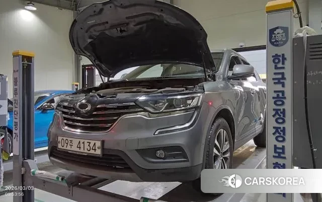 Renault Korea (Samsung) QM6 2018 Серебристо-серый из Кореи