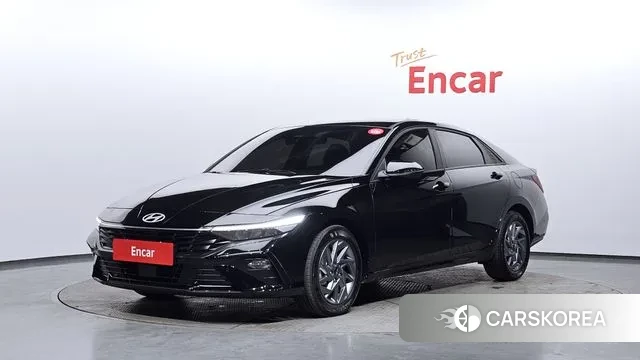 Hyundai The New Avante (CN7) 2025 Черный из Кореи