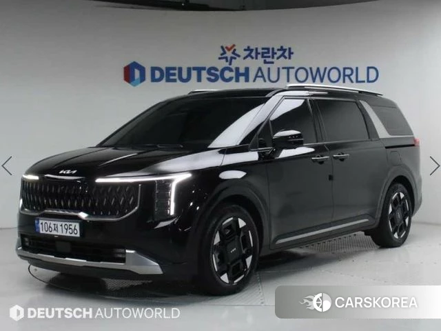 Kia The New Carnival 4th Generation 2024 Черный из Кореи