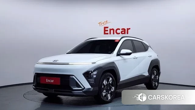 Hyundai Kona Hybrid (SX2) 2023 Белый из Кореи