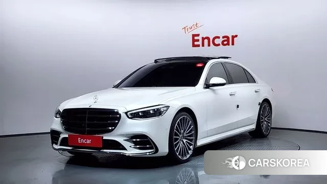 Mercedes-Benz S-Class W223 2023 Белый из Кореи