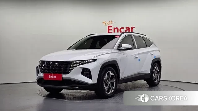 Hyundai Tucson Hybrid (NX4) 2023 Белый из Кореи