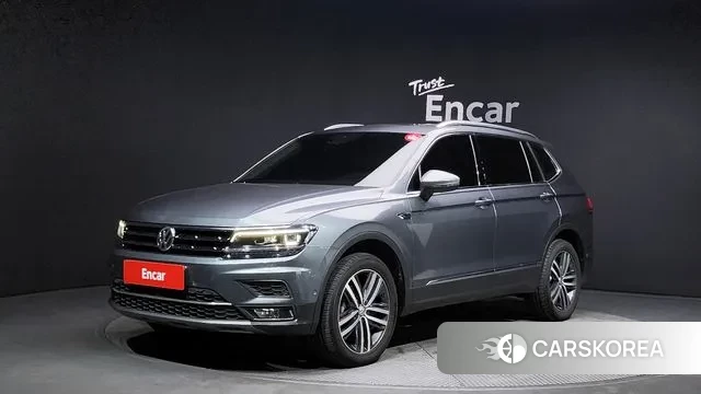 Volkswagen Tiguan Allspace 2020 Серый из Кореи