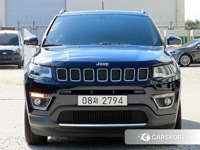 Jeep Compass 2nd Generation 2018 Синий из Кореи