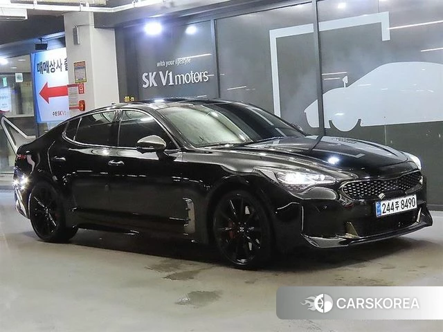 Kia Stinger Meister 2022 Черный из Кореи