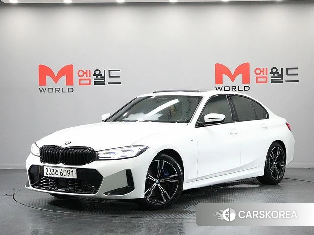 BMW 3 Series (G20) 2023 Белый из Кореи