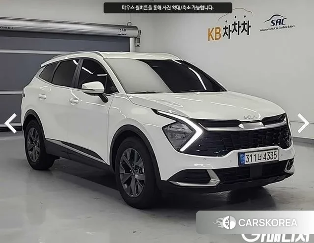 Kia Sportage 5th Generation 2021 Белый из Кореи