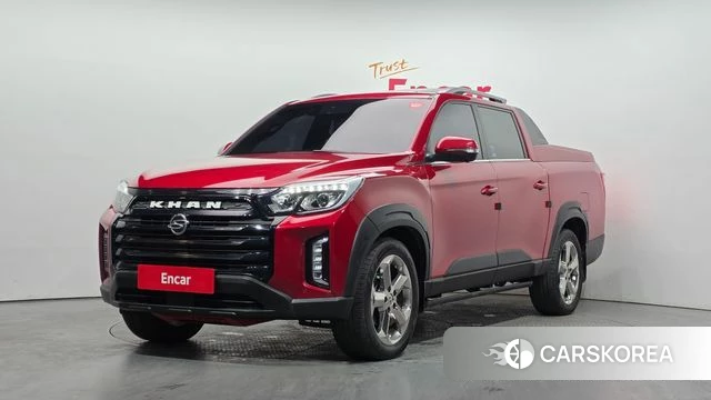 Ssangyong The New Rexton Sports Cannes 2021 Красный из Кореи