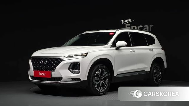 Hyundai Santa Fe TM 2019 Белый из Кореи
