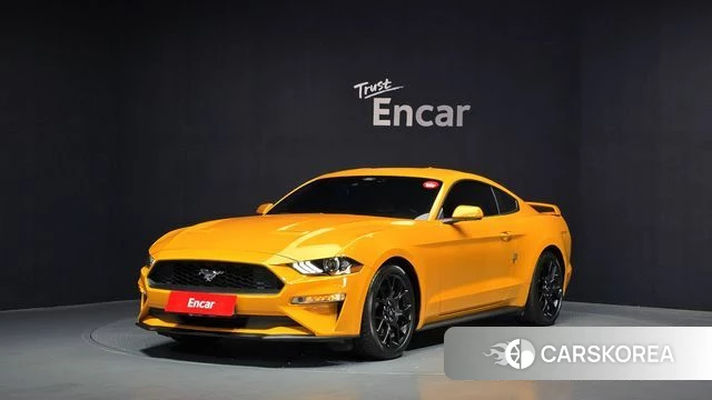Ford Mustang 2022 Желтый из Кореи