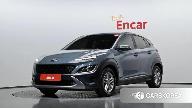Hyundai The New Kona 2022 Светло-серебряный цвет из Кореи