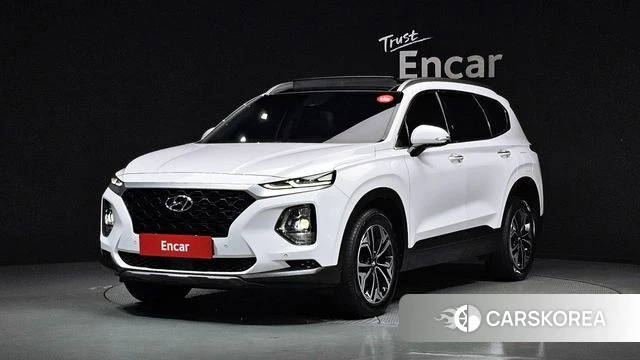 Hyundai Santa Fe TM 2018 Белый из Кореи