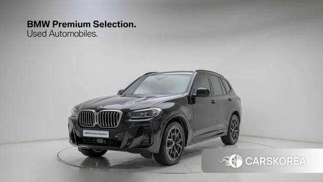 BMW X3 (G01) 2023 Черный из Кореи