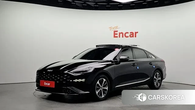 Kia K8 Hybrid 2022 Черный из Кореи