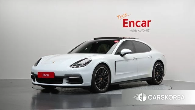 Porsche Panamera (971) 2018 Белый из Кореи