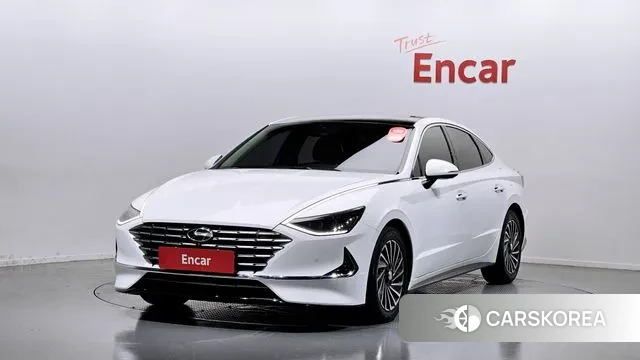 Hyundai Sonata Hybrid (DN8) 2020 Белый из Кореи