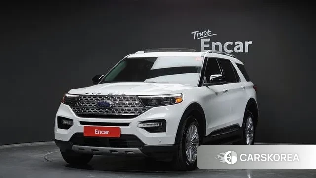 Ford Explorer 6th Generation 2022 Белый из Кореи