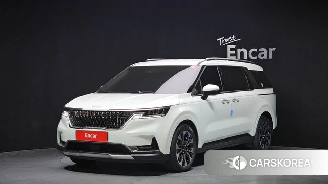Kia Carnival 4th generation 2023 Белый из Кореи