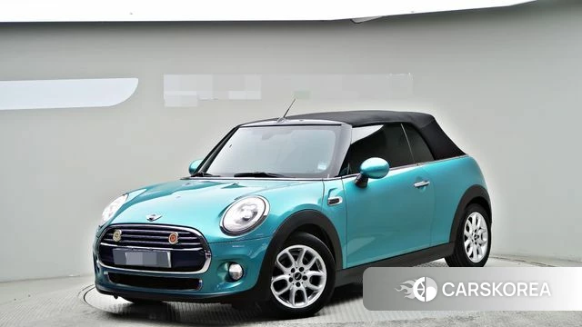 Mini Cooper Convertible 2018 Синий из Кореи