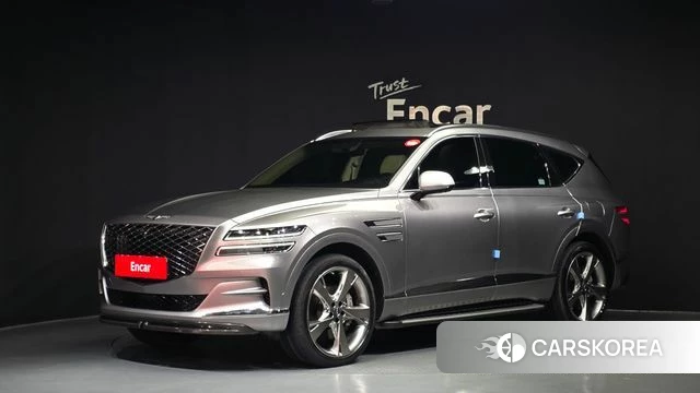 Genesis GV80 2021 Серебристо-серый из Кореи