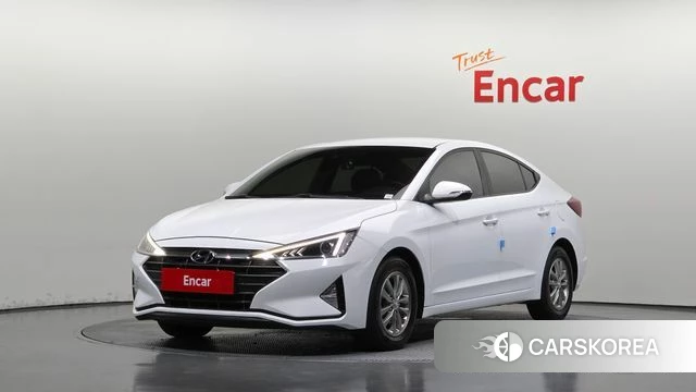 Hyundai The New Avante AD 2019 Белый из Кореи