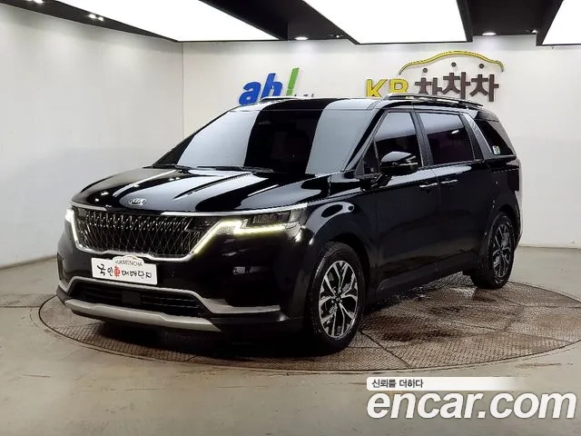 Kia Carnival 4th generation 2021 Черный из Кореи