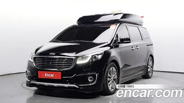 Kia All New Carnival 2018 Черный из Кореи