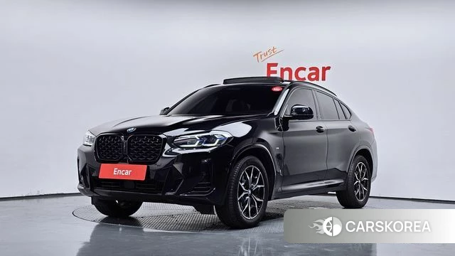 BMW X4 (G02) 2023 Черный из Кореи