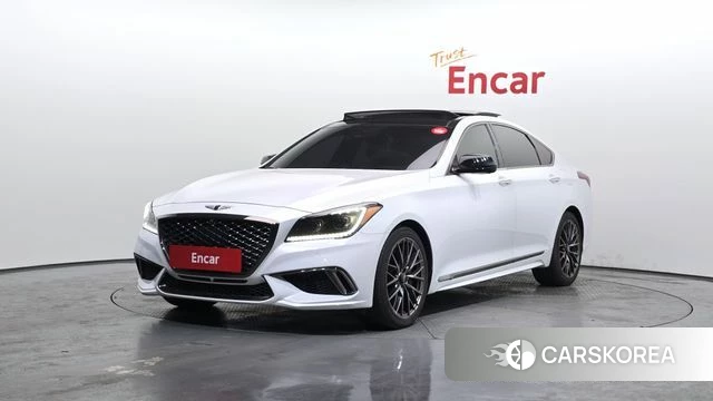 Genesis G80 2018 Белый из Кореи