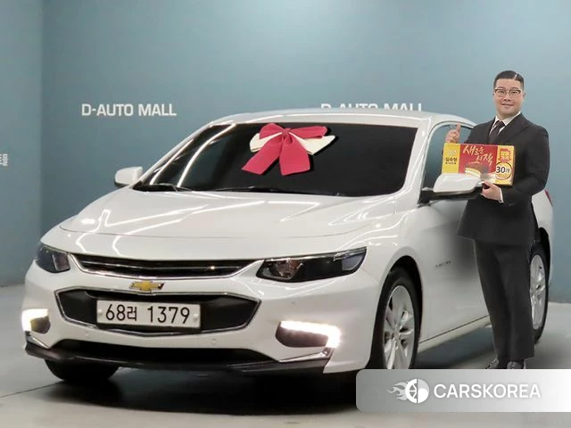 Chevrolet (GM Daewoo) All New Malibu 2018 Белый из Кореи