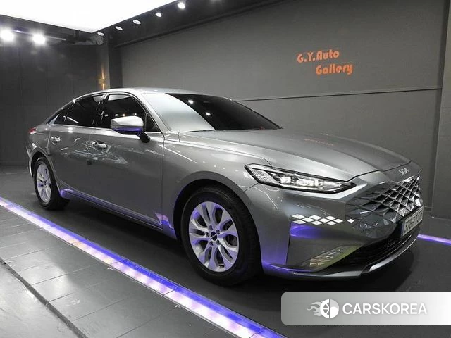 Kia K8 2021 Серебристо-серый из Кореи