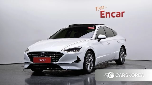 Hyundai Sonata (DN8) 2019 Белый из Кореи
