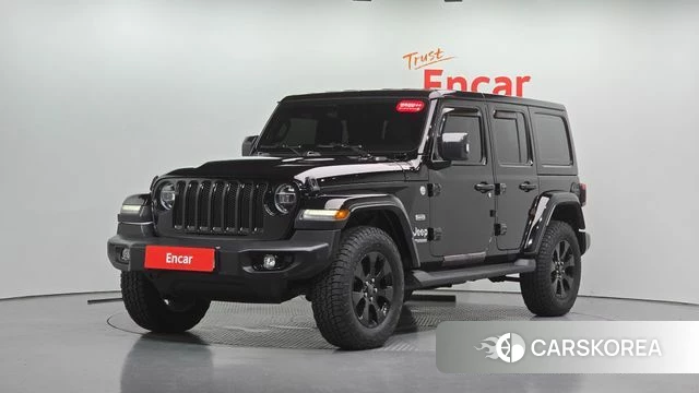 Jeep Wrangler (JL) 2021 Черный из Кореи