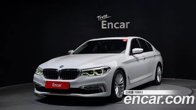 BMW 5 Series (G30) 2018 Белый из Кореи