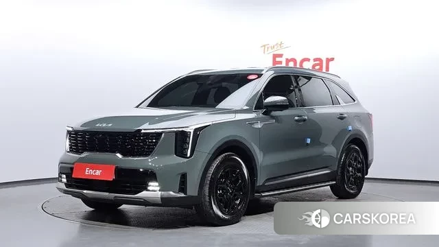 Kia The New Sorento 4th Generation 2024 Зеленый из Кореи