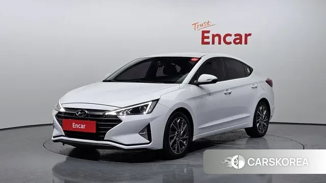 Hyundai The New Avante AD 2019 Белый из Кореи
