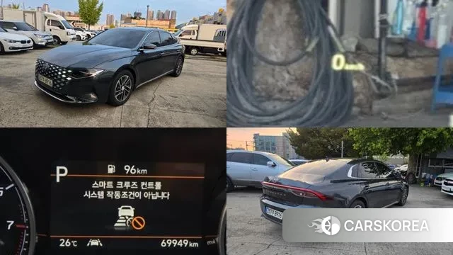 Hyundai The New Grandeur IG 2020 Серый из Кореи