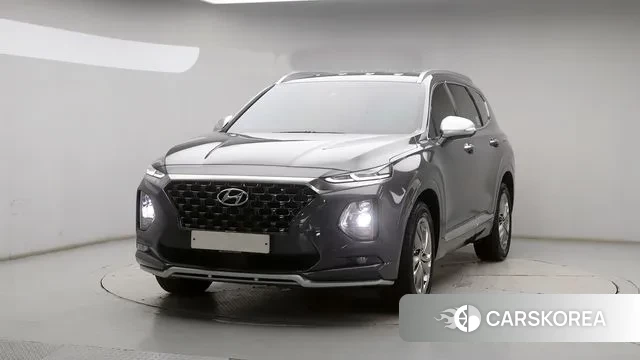 Hyundai Santa Fe TM 2019 Серый из Кореи