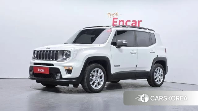 Jeep Renegade 2021 Белый из Кореи
