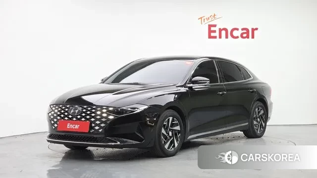 Hyundai The New Grandeur IG Hybrid 2020 Черный из Кореи