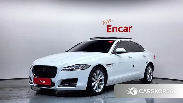 Jaguar XF (X260) 2019 Белый из Кореи