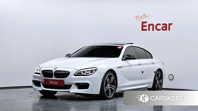 BMW 6 Series (F12) 2018 Белый из Кореи