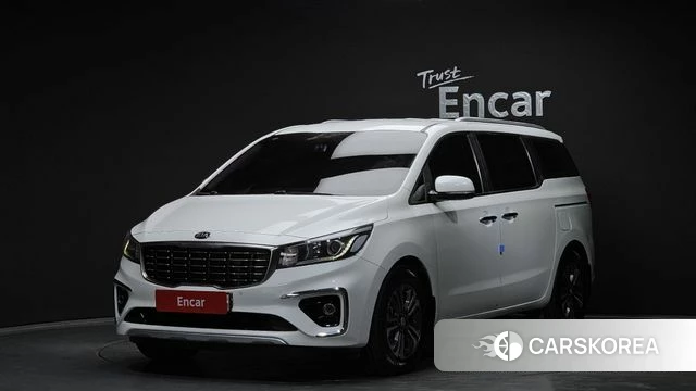 Kia The New Carnival 2018 Белый из Кореи